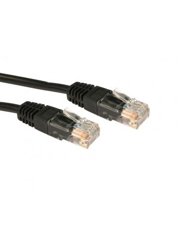 TARGET RJ45 (M) to RJ45 (M) CAT5e 5m Black OEM Moulded Boot Copper UTP Network Cable