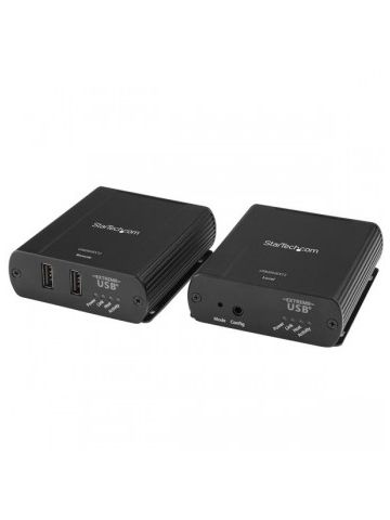 StarTech.com 2-Port USB 2.0 over Cat5 or Cat6 Extender Kit - Locally or Remotely Powered - 330 ft. (100 m)