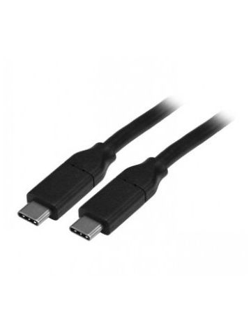 StarTech.com USB-C Cable with Power Delivery (5A) - M/M - 4 m (13 ft.) - USB 2.0 - USB-IF Certified