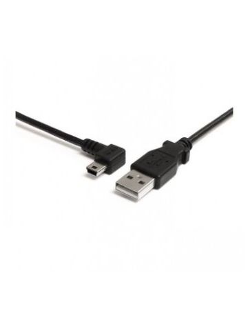 StarTech.com 3 ft Mini USB Cable - A to Left Angle Mini B