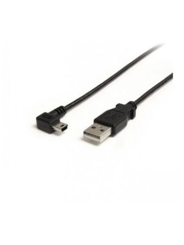 StarTech.com 3 ft Mini USB Cable - A to Right Angle Mini B