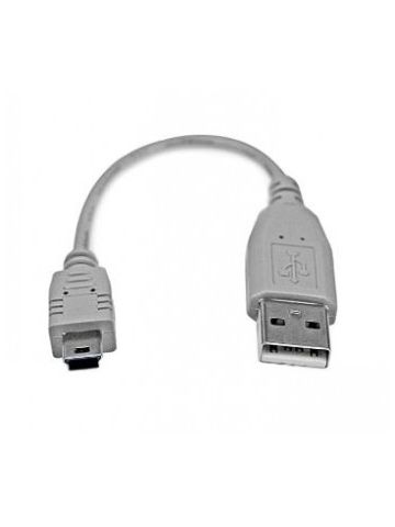 StarTech.com 6in Mini USB 2.0 Cable - A to Mini B