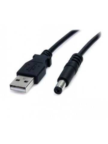 StarTech.com USB to 5.5mm Power Cable - Type M Barrel - 2m