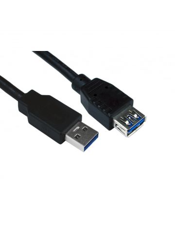 Cables Direct USB3-823 USB cable 3 m USB 3.2 Gen 1 (3.1 Gen 1) USB A Black