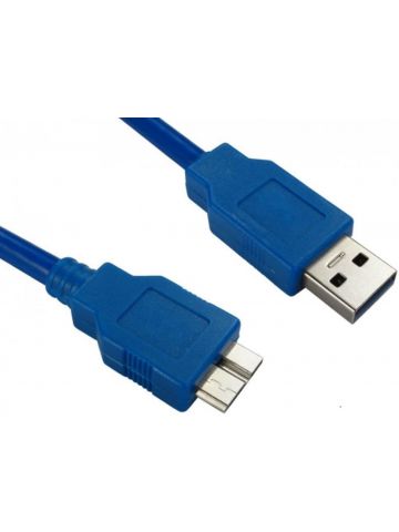 Target USB3-MICROSRT-BLK USB cable 0.75 m USB 3.2 Gen 1 (3.1 Gen 1) USB A Micro-USB B Blue