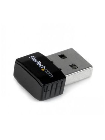 StarTech.com USB 2.0 300 Mbps Mini Wireless-N Network Adapter - 802.11n 2T2R WiFi Adapter