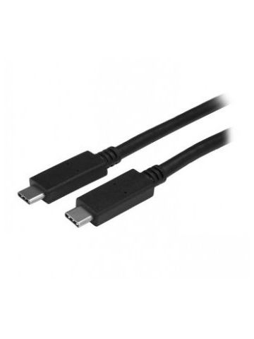 StarTech.com USB-C Cable with Power Delivery (3A) - M/M - 2 m (6 ft.) - USB 3.0 - USB-IF Certified