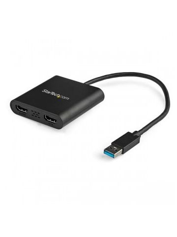 StarTech.com USB 3.0 to Dual HDMI Adapter - 4K 30Hz
