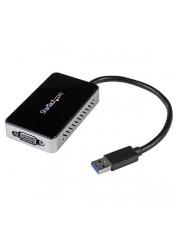 StarTech.com USB 3.0 to VGA Adapter with 1-Port USB Hub - 1920x1200