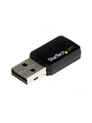 StarTech.com USB 2.0 AC600 Mini Dual Band Wireless-AC Network Adapter - 1T1R 802.11ac WiFi Adapter