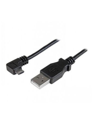 StarTech.com Micro-USB Charge-and-Sync Cable M/M - Right-Angle Micro-USB - 30/24 AWG - 1 m (3 ft.)