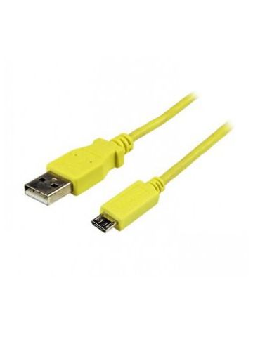 StarTech.com Micro-USB Cable - M/M - 1m, Yellow