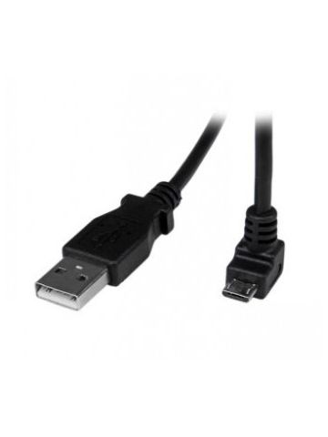 StarTech.com 2m Micro USB Cable - A to Down Angle Micro B