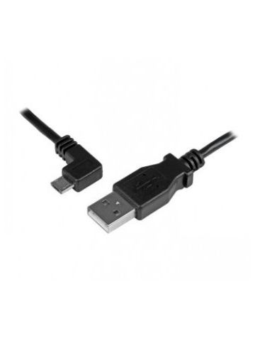 StarTech.com Micro-USB Charge-and-Sync Cable M/M - Left-Angle Micro-USB - 24 AWG - 0.5 m