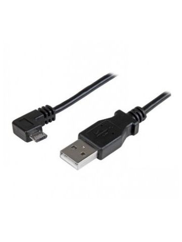 StarTech.com Micro-USB Charge-and-Sync Cable M/M - Right-Angle Micro-USB - 24 AWG - 0.5 m