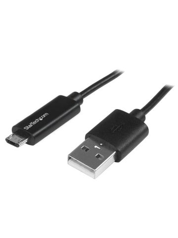 StarTech.com Micro-USB Cable with LED Charging Light - M/M - 1m (3ft)