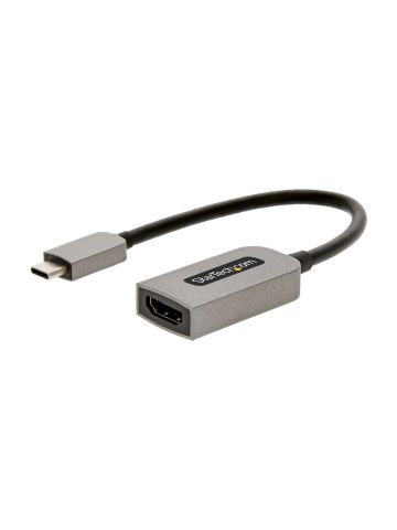 StarTech.com USB C to HDMI Adapter - 4K 60Hz Video, HDR10 - USB-C to HDMI 2.0b Adapter Dongle - USB Type-C DP Alt Mode to HDMI Monitor/Display/TV - USB C to HDMI Converter