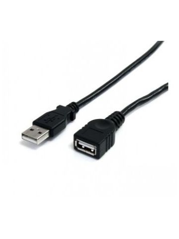 StarTech.com 3 ft Black USB 2.0 Extension Cable A to A - M/F