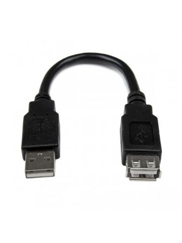 StarTech.com 6in USB 2.0 Extension Adapter Cable A to A - M/F