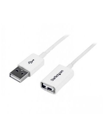 StarTech.com 1m White USB 2.0 Extension Cable A to A - M/F