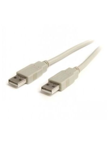 StarTech.com 6 ft Beige A to A USB 2.0 Cable - M/M