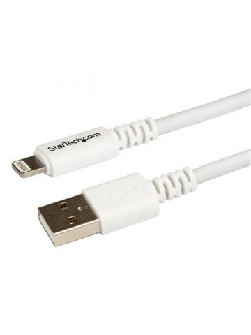 StarTech.com 3 m (10 ft.) USB to Lightning Cable - Long iPhone / iPad / iPod Charger Cable - Lightning to USB Cable - Apple MFi Certified - White