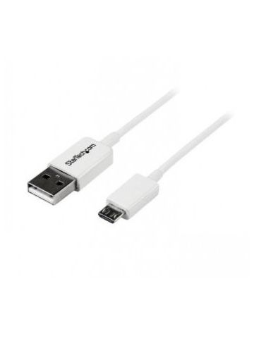 StarTech.com 1m White Micro USB Cable - A to Micro B