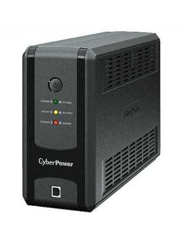 CyberPower UT 850VA Line Interactive Tower UPS, 425W, LED Indicators, 4x IEC, AVR Energy Saving, Up to 1Gbps Ethernet