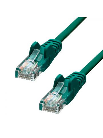 ProXtend CAT5e U/UTP CCA PVC Green 25CM