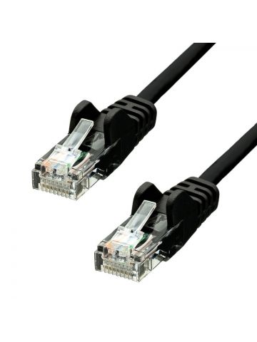 ProXtend CAT5e U/UTP CCA PVC Black 1.5M