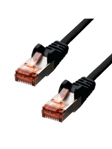 ProXtend CAT6 F/UTP CCA PVC Ethernet Cable Black 30cm