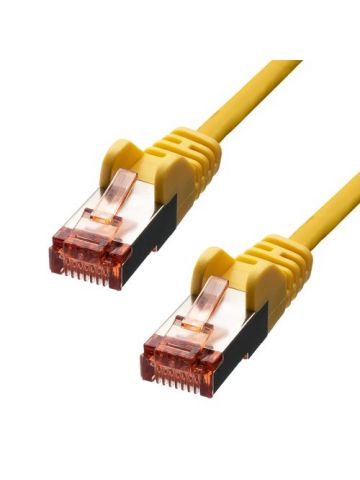 ProXtend CAT6 F/UTP CCA PVC Ethernet Cable Yellow 50cm