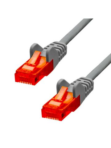ProXtend CAT6 U/UTP CCA PVC Ethernet Cable Grey 1.5M