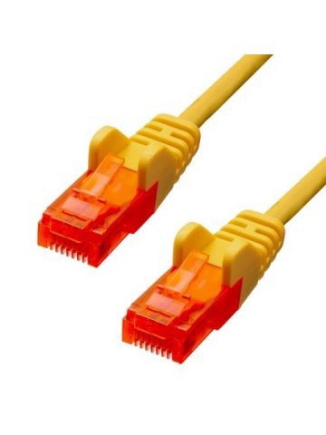 ProXtend CAT6 U/UTP CCA PVC Ethernet Cable Yellow 3M