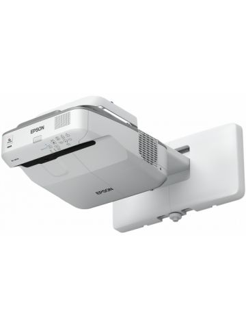 Epson EB-685W data projector Ultra short throw projector 3500 ANSI lumens 3LCD WXGA (1280x800) Grey, White