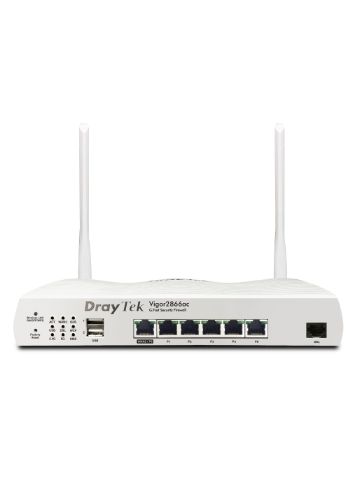 Draytek Vigor 2866Vac wired router Gigabit Ethernet White