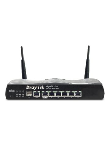 Draytek V2927AC wireless router Gigabit Ethernet Dual-band (2.4 GHz / 5 GHz) Black