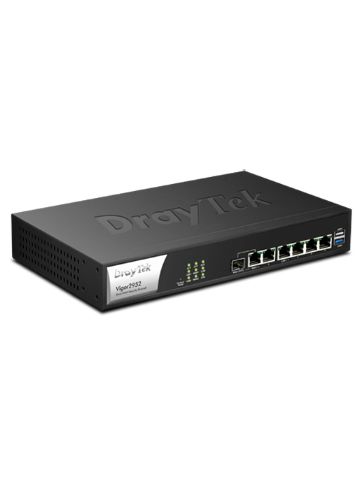 Draytek V2952P-K Managed L2 Gigabit Ethernet Power over Ethernet (PoE) 1U Black