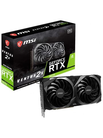 MSI GeForce RTX 3070 VENTUS 2X OC, 8GB GDDR6, V390-008R