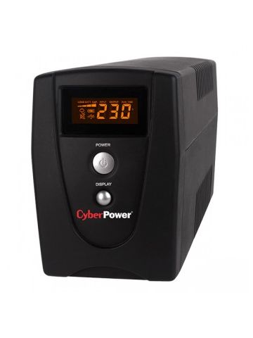 CyberPower VALUE600EILCD uninterruptible power supply (UPS) 600 VA 360 W 3 AC outlet(s)