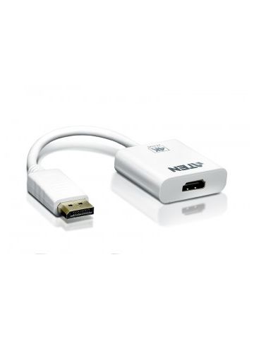 Aten DisplayPort/HDMI DisplayPort Male HDMI Type A Female White