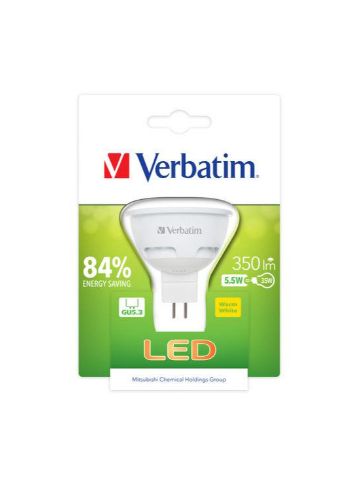 Verbatim HOME Mr16 GU5.3 5.5w 2700k Warmwhite