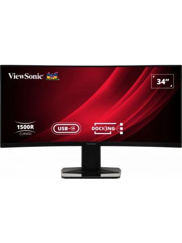 Viewsonic Display VG3419C computer monitor 86.4 cm (34") 3440 x 1440 pixels UltraWide Quad HD LED Black