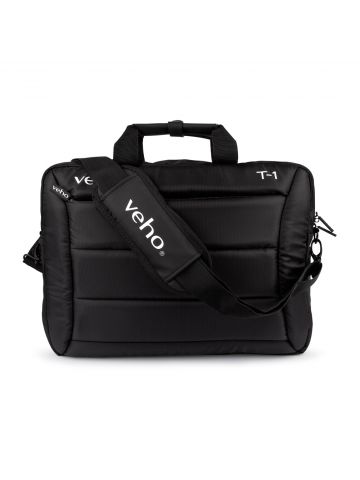 Veho T-1 Laptop Bag with Shoulder Strap for 15.6" Notebooks/10.1" Tablets – Black (VNB-003-T1)