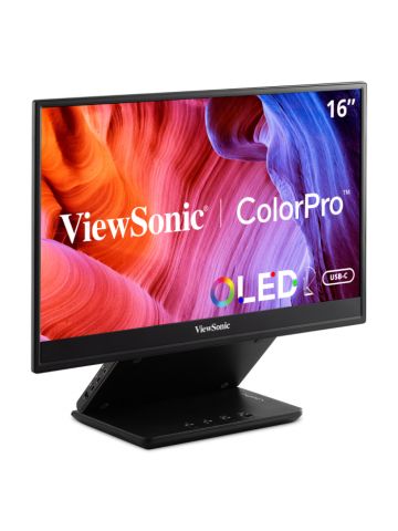 Viewsonic VP Series VP16-OLED computer monitor 40.6 cm (16") 1920 x 1080 pixels Full HD Black