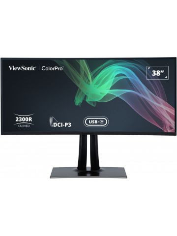 Viewsonic VP3881A computer monitor 96.5 cm (38") 3840 x 1600 pixels Quad HD+ LED Black