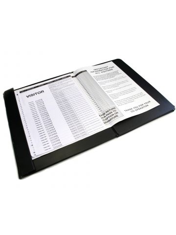 Digital ID Visitor Temporary Signing-in Pad, GDPR Compliant, One Write 200 Passes