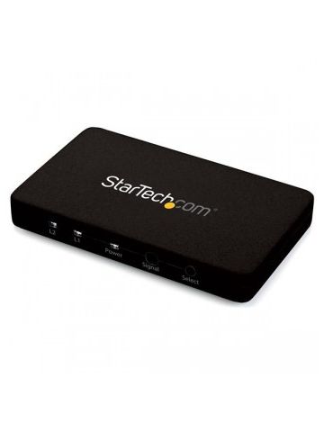 StarTech.com 2-Port HDMI automatic video switch w/ aluminum housing and MHL support �� 4K 30Hz