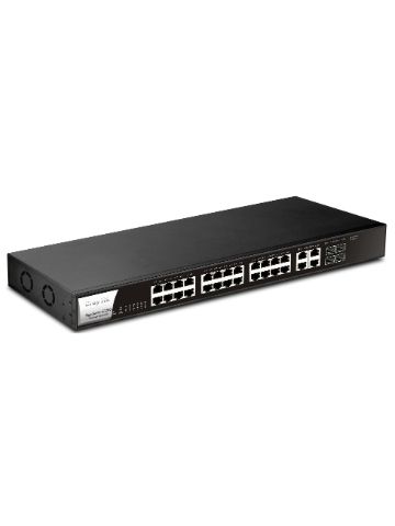 Draytek VigorSwitch G1280 Managed Gigabit Ethernet (10/100/1000) 1U Black