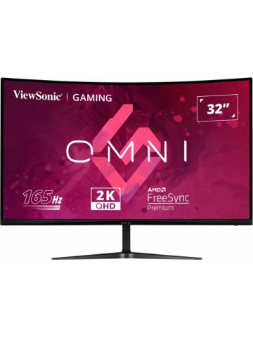 Viewsonic VX Series VX3218C-2K computer monitor 81.3 cm (32") 2560 x 1440 pixels Quad HD LED Black